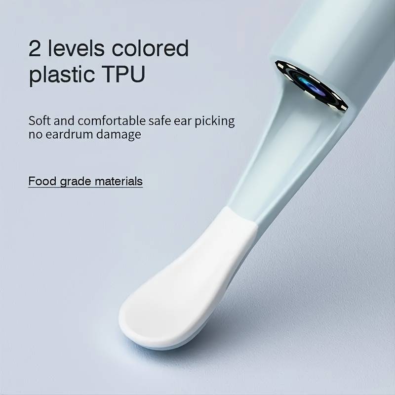 Беспроводной набор для чистки ушей с 6 светодиодными лампочками и камерой — эффективно удаляет ушную серу и мусор, улучшая слух и зрение