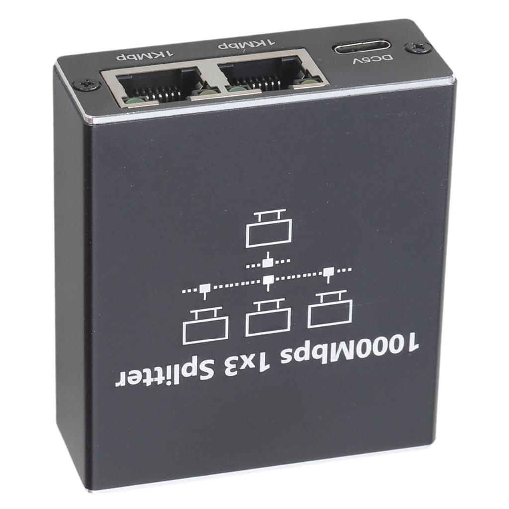 Разветвитель RJ45 1 на 2/1 на 3/1 на 4 Ethernet-разветвитель 1000 Мбит/с Сетевой конвертер для простого подключения к Интернету