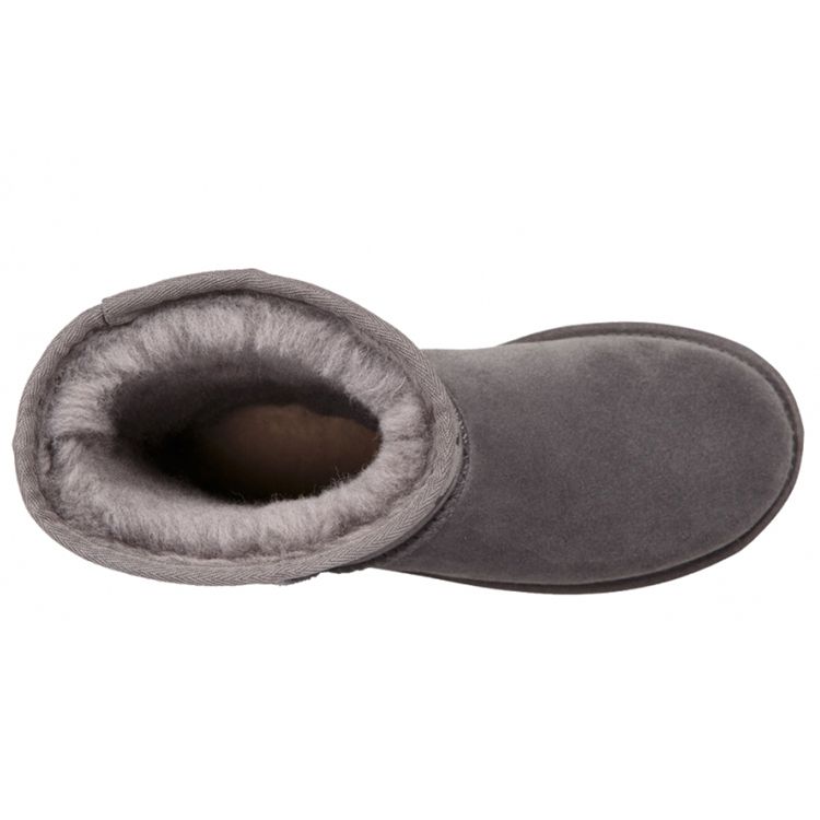 UGG Теплые шерстяные снегоступы Женские ботинки Серый 1096473-GRB