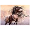 Полный 5D Diy Алмазная картина животное Лошадь Алмазная вышивка Крест Стежок Главная Декор Ручной подарок