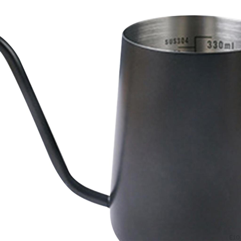 Кофейник с деревянной ручкой и нержавеющей сталью, заварной чайник для кафе, дома,