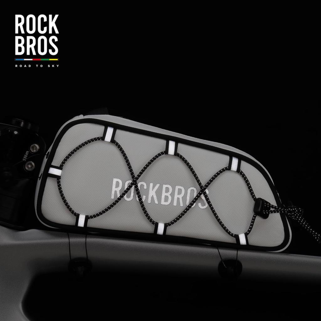 Сумка для верхней трубы TO SKY Сумка для велосипеда с системой Fitgo Простая установка Хранение мелких предметов Ежедневно Водонепроницаемая Устойчивая к истиранию Легкая с