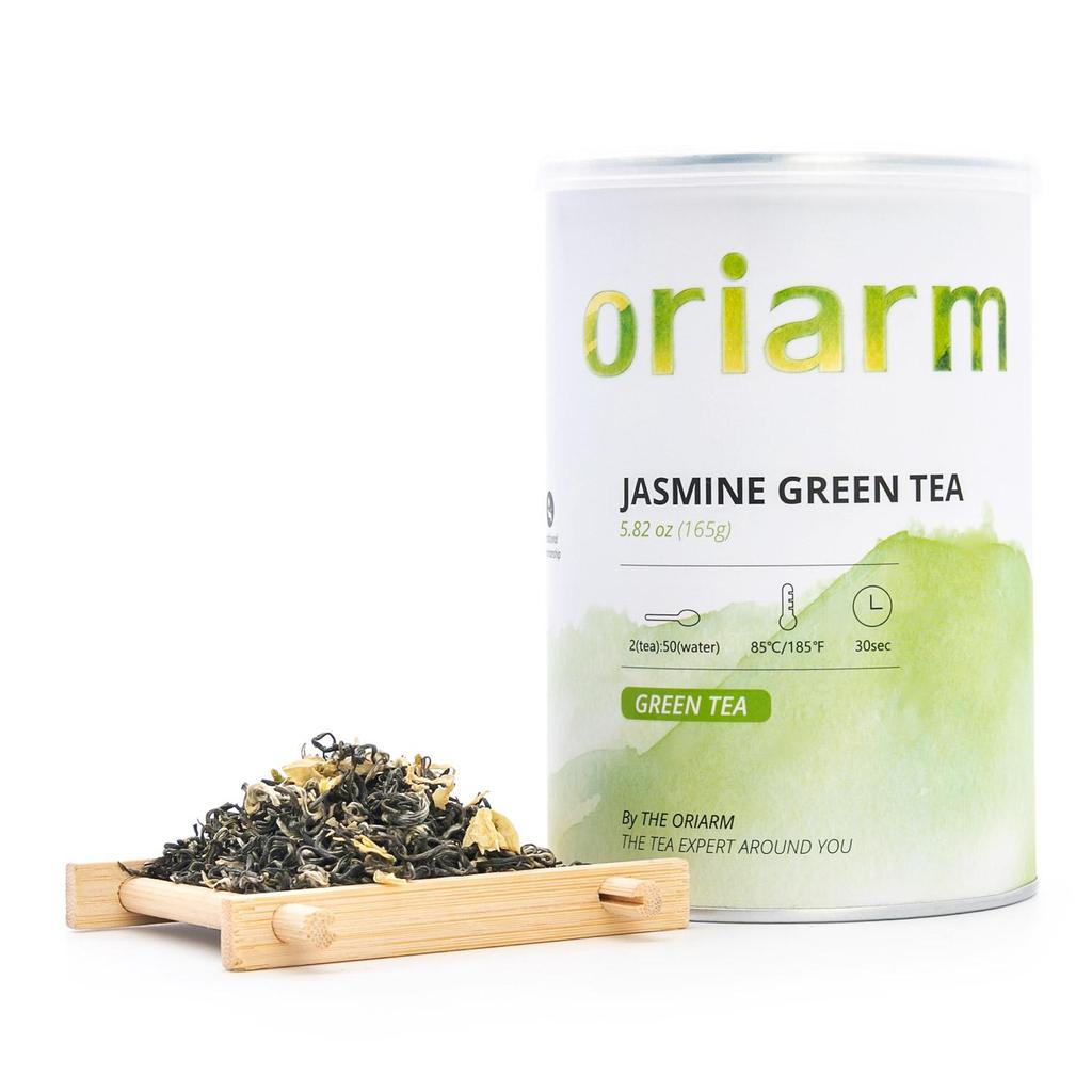 Chinese Bi Tan Piao Xue Jasmine Green Tea 1st Grade Tin 165g