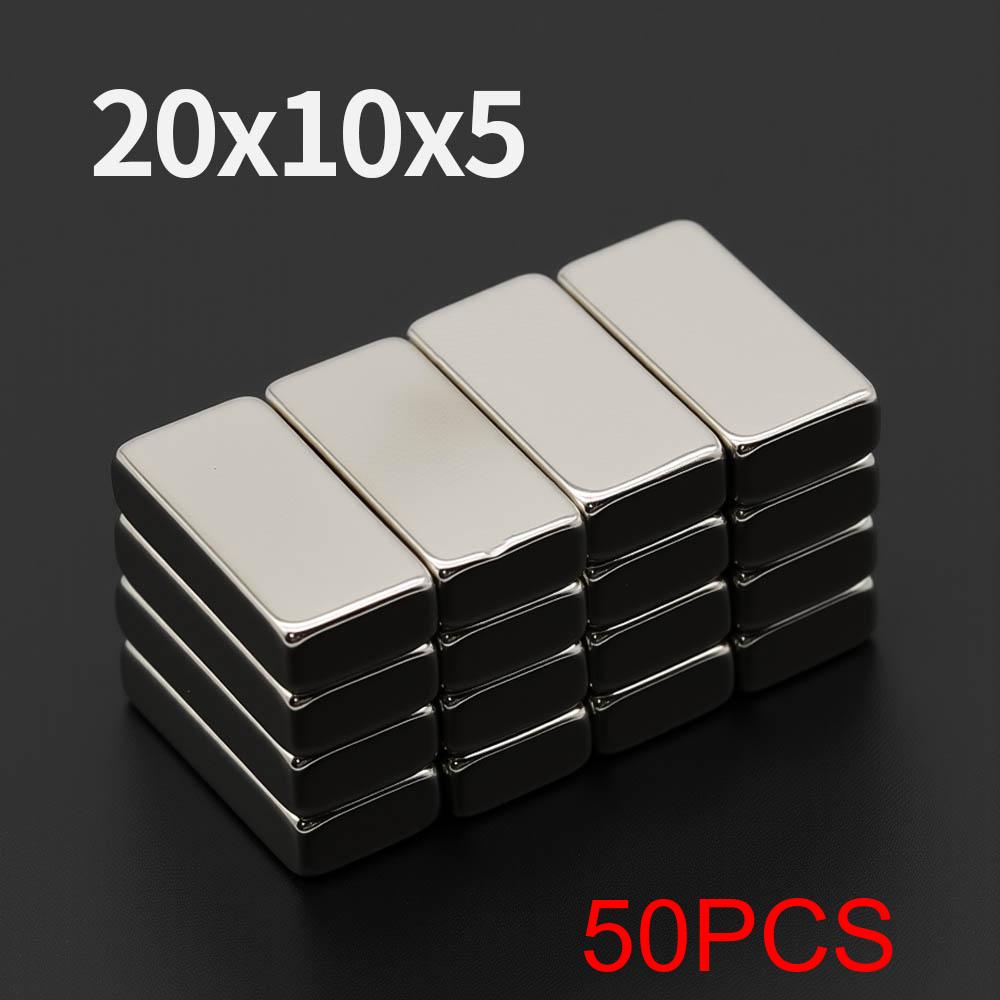20x10x5 мм Мощный Неодимовый Магнит N35 NdfeB Постоянный Магнитный магниты Блок Супер Сильные Магниты на Холодильник DIY