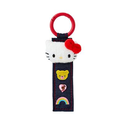 Брелок-бирка Sanrio Hello Kitty 182923 (Заплатка из денима)
