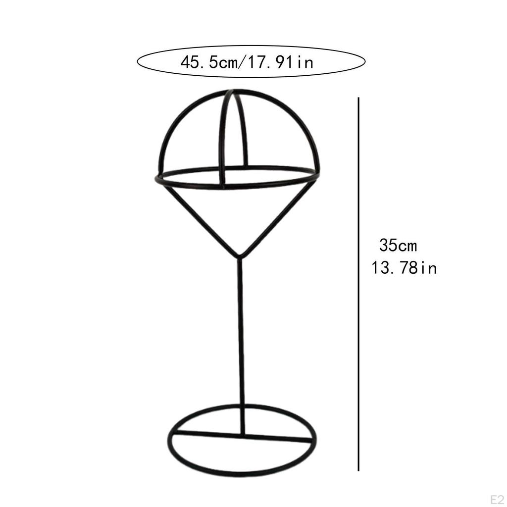 Cap Display Stand Hat Displaying Rack Simple Dome Design Multipurpose Decoration Holder Storage