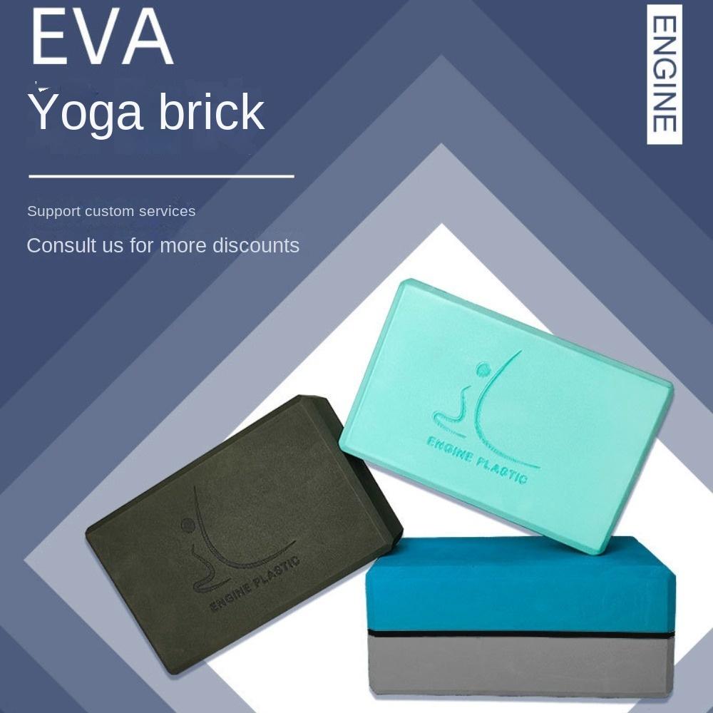 Solid Color Yoga Foam Blocks High Density Props Brick Column Yoga Block Pilates