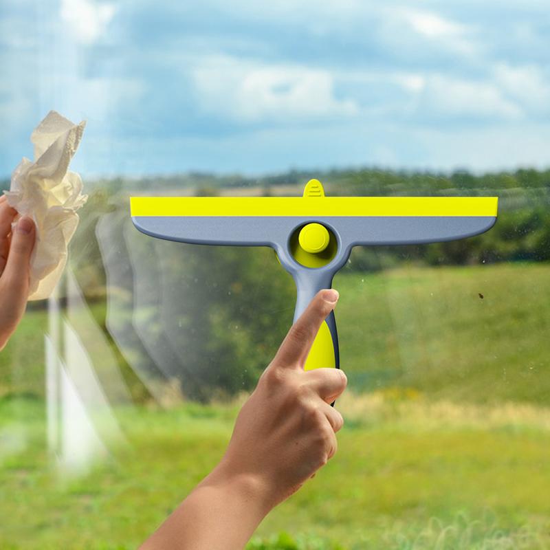 Скребок для душа, скребок для душа, силиконовый скребок для стекла с эргономичной ручкой, универсальный очиститель для автомобиля