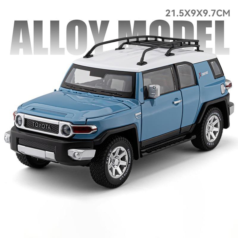 1:24 Toyota Land Cruiser LC80 FJ LC250 Tacoma Tundra Внедорожник SUV Металлический Литой Модель Автомобиля Домашние Модные Украшения Коллекция