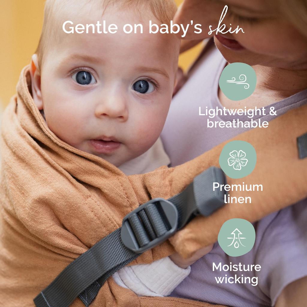 Эргономичная переноска для новорожденных Boba X, регулируемая переноска для младенцев, для ношения спереди и на спине, с регулируемыми мягкими лямками - для малышей, стиль,