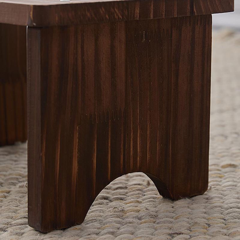 1шт стул шикарный домашний скамейка украшение из цельного дерева ретро гостиная пеленальный столик маленький табурет