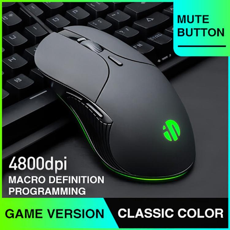 Profession Wired Gaming Mouse 6 Buttons 4800 DPI LED Optical USB Computer Mouse Gamer Mice For PC Laptop