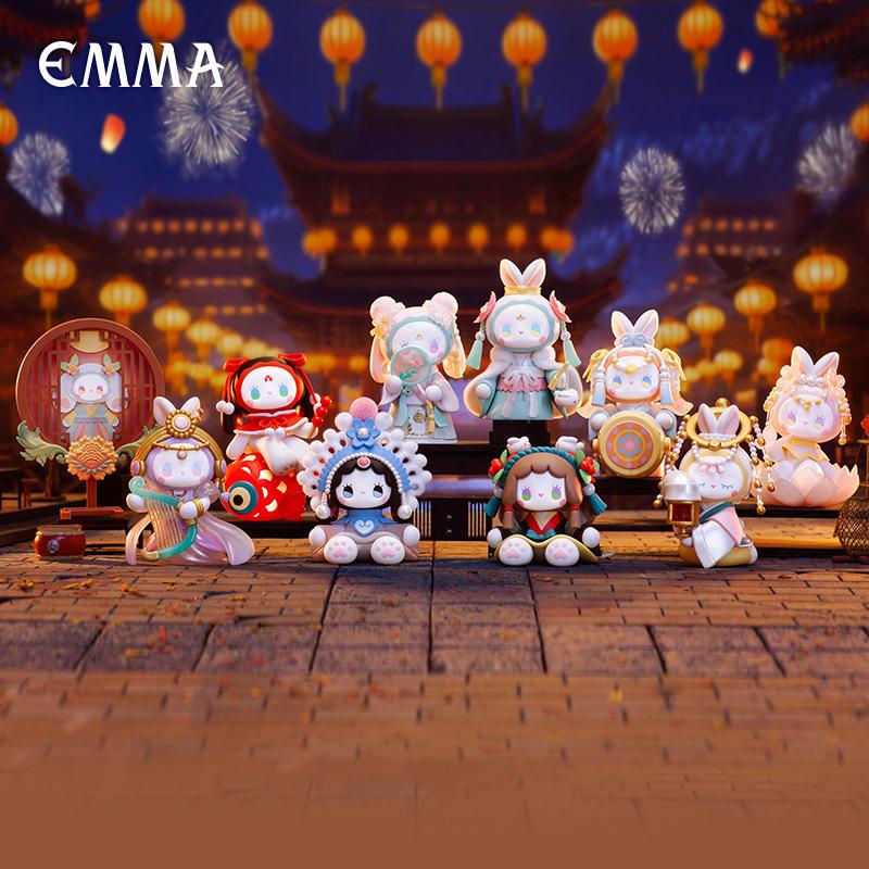 Новая серия blind box EMMA Secret Forest Lantern Rendezvous, милая кукла-фигурка, модная игрушка, подарок на день рождения девочки, декор для стола