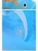 Inflatable Infant Swimming Seat with Canopy - Cartoon Design and Sunshade