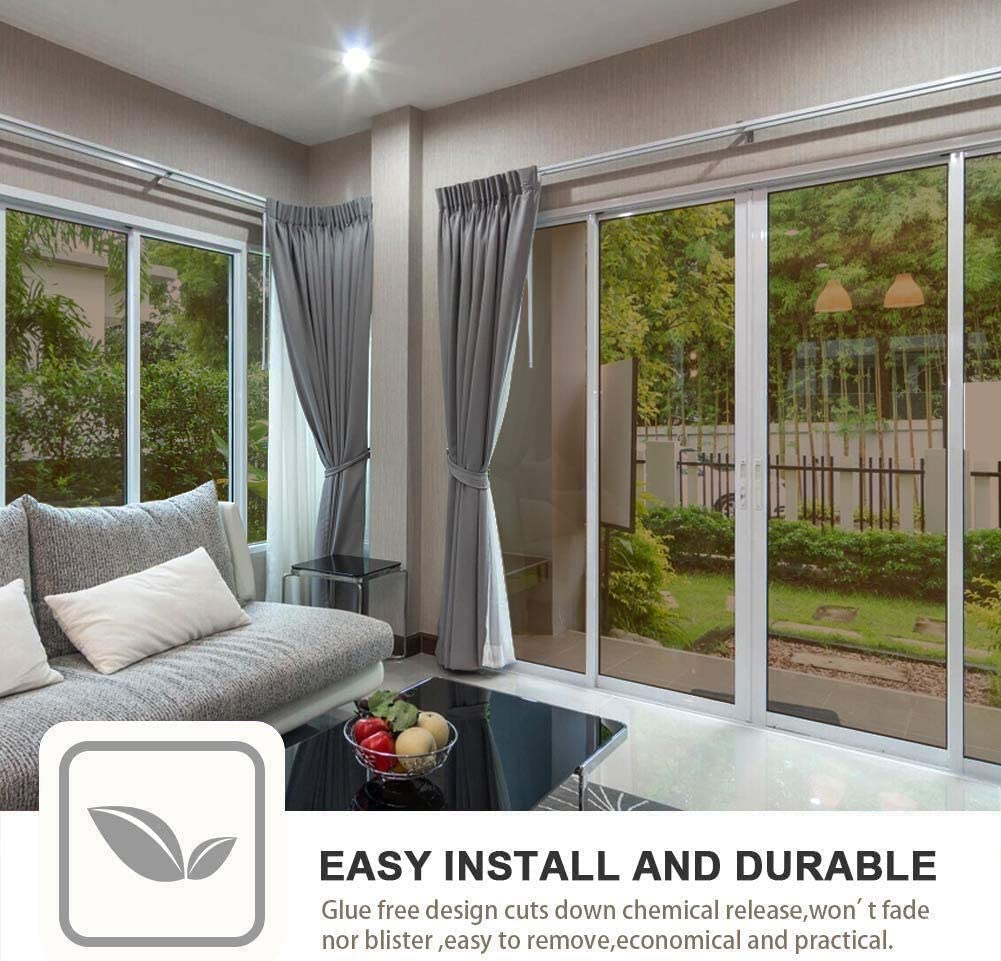Конфиденциальная оконная пленка, солнцезащитная зеркальная светоотражающая тонировка для окон, односторонняя терморегулирующая виниловая анти-УФ-стеклянная наклейка для домашнего офиса