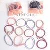 Daily Point Hair Ring Color Styling Hair Band 12-piece Set