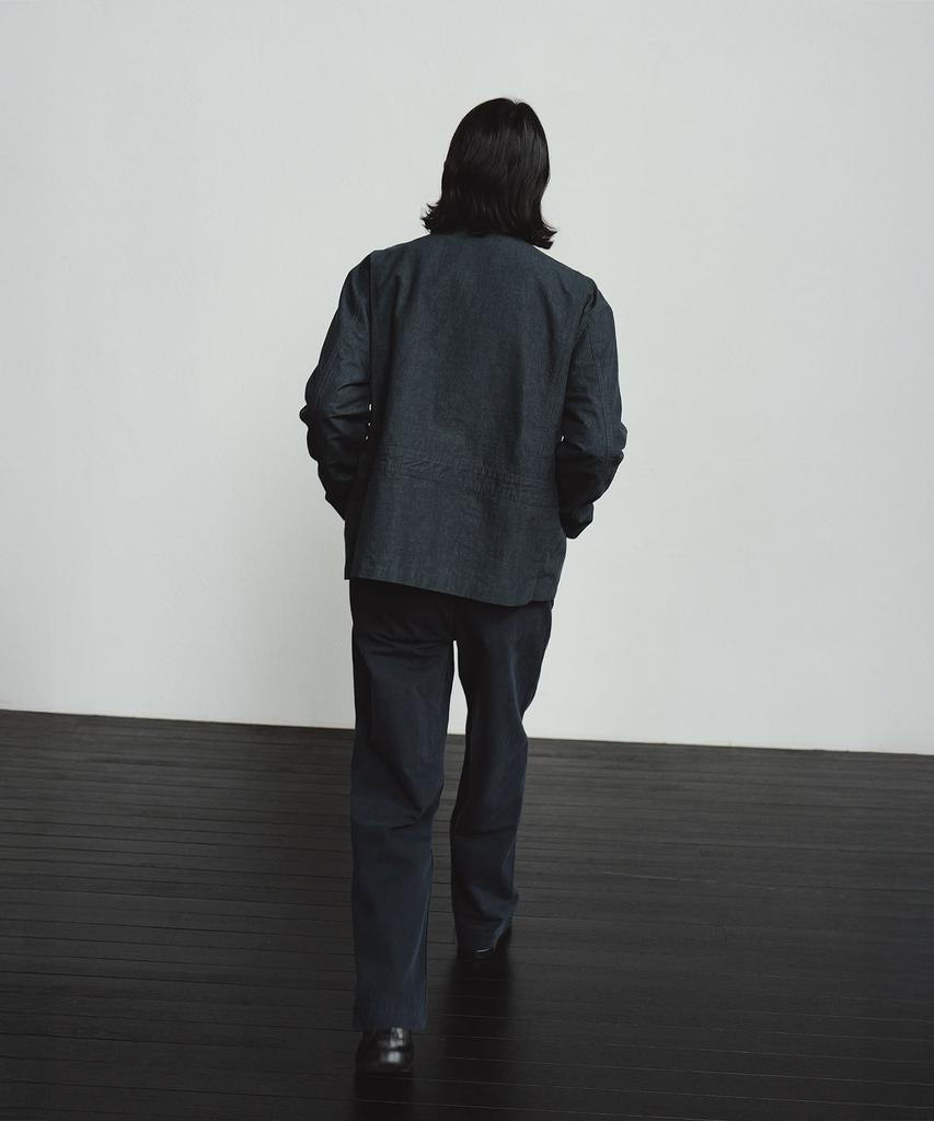 BLANKROOM Dover Fade Jacket_Tonal Navy