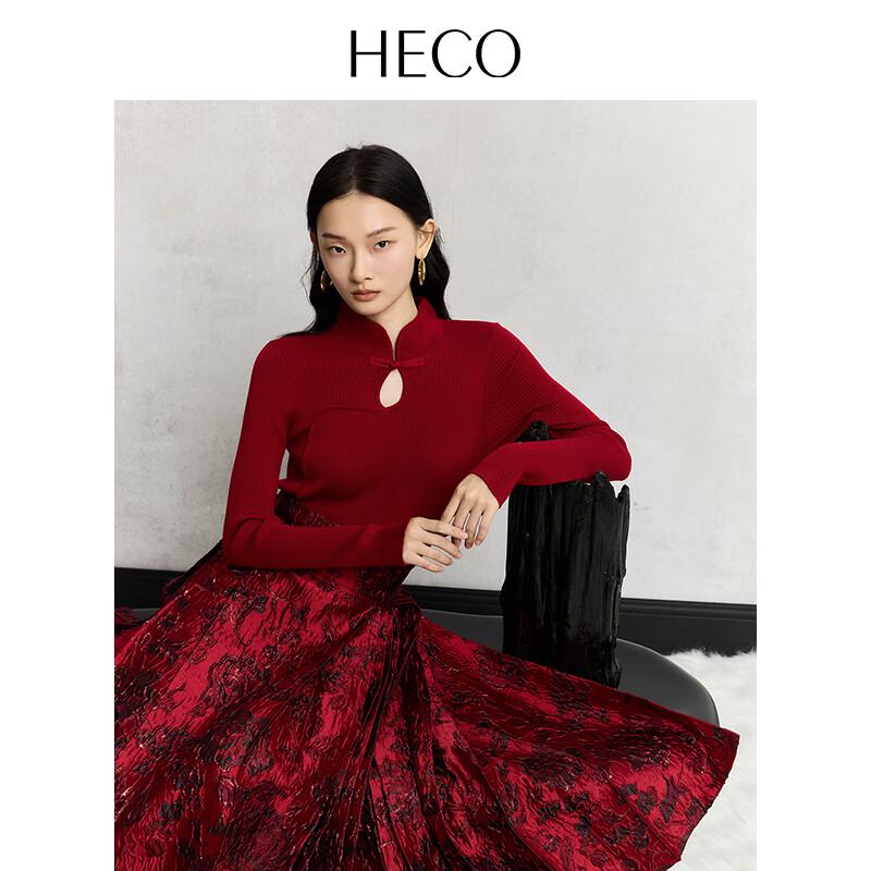 Heco Стиль Су Новый Китайский Ципао Воротник Вязаный Топ