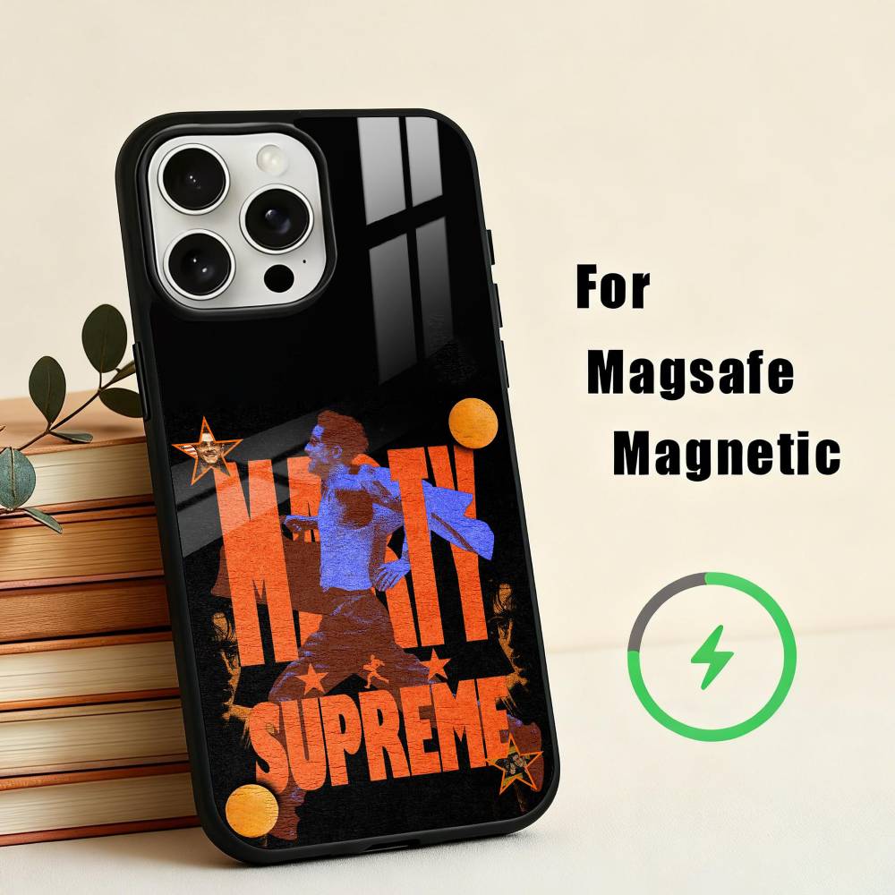 Спортивные Фильмы M-Marty-Y S-Supreme-E Чехол Для Телефона Для iPhone17,16,15,14,13,12,11 Plus,Для Магнитной Беспроводной Зарядки Обложка