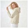 Womens Lightweight Hooded Down Jacket 90% Duck Fill Warm Slim Fit Winter Coat Daily Wear