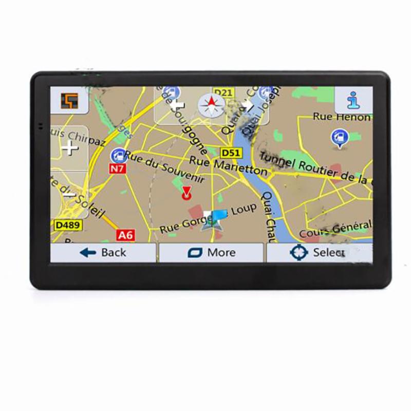 Malinaisi Новый 7-дюймовый автомобильный грузовик спутниковая навигация GPS-навигация 8 ГБ карты Европы сенсорный экран навигатор