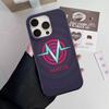 H-Hazbin H-Отель Чехол для телефона с гофрированной полосой Для iPhone 17 16 15 14 13 12 11 Pro Max Plus Pro Ударопрочный чехол