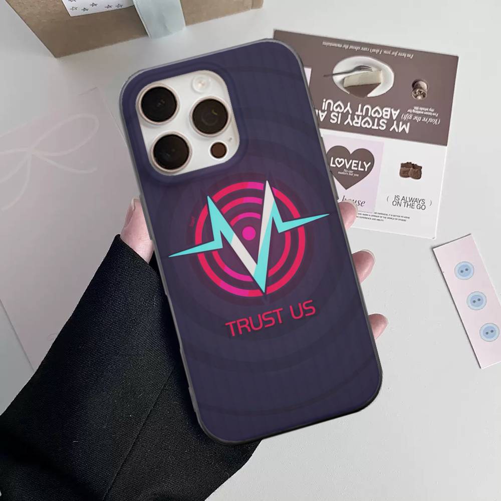 H-Hazbin H-Отель Чехол для телефона с гофрированной полосой Для iPhone 17 16 15 14 13 12 11 Pro Max Plus Pro Ударопрочный чехол