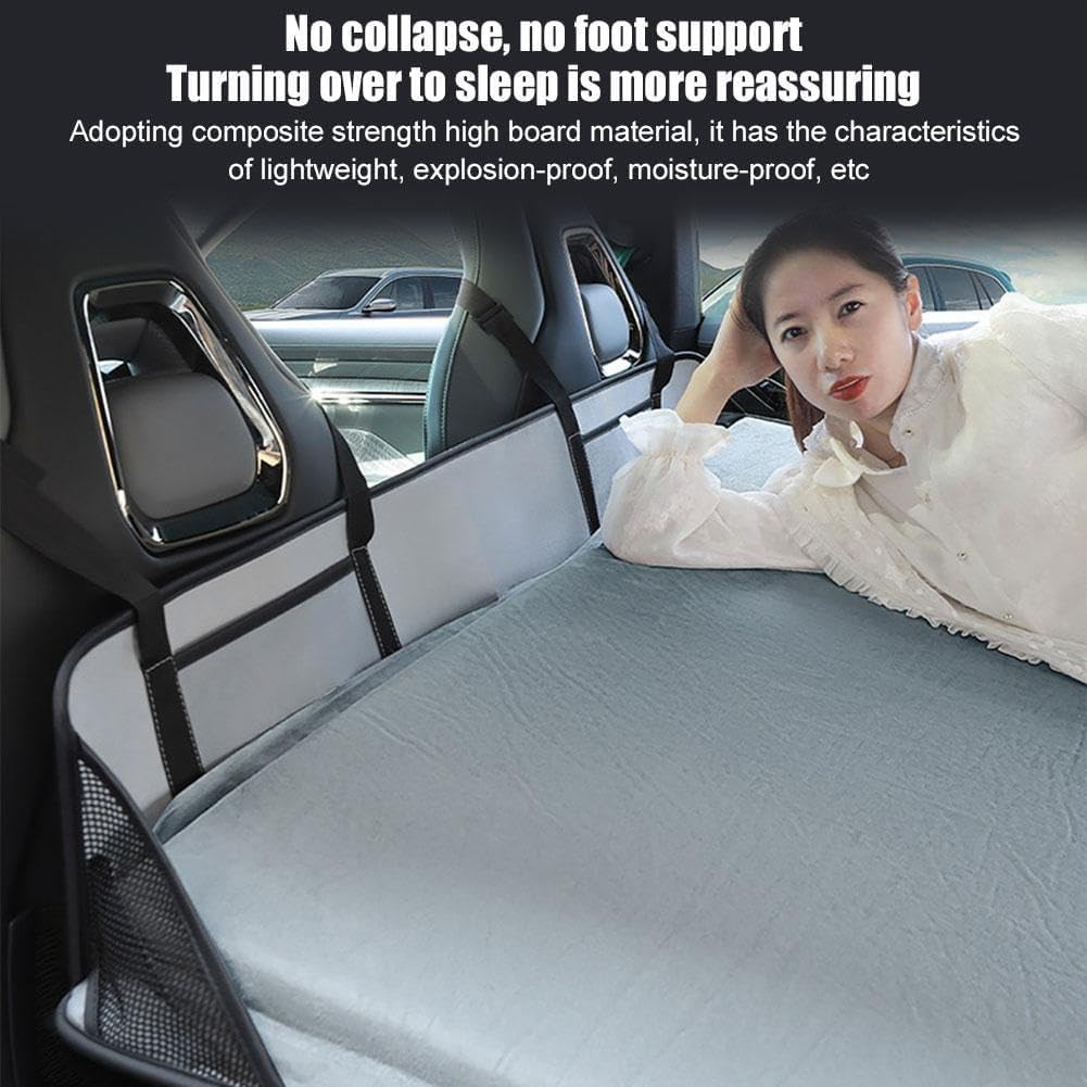 Back Seat Folding Extender Car Seat Cover Travel Bed Non Inflatable Car Extra Long Mattress For SUV Truck