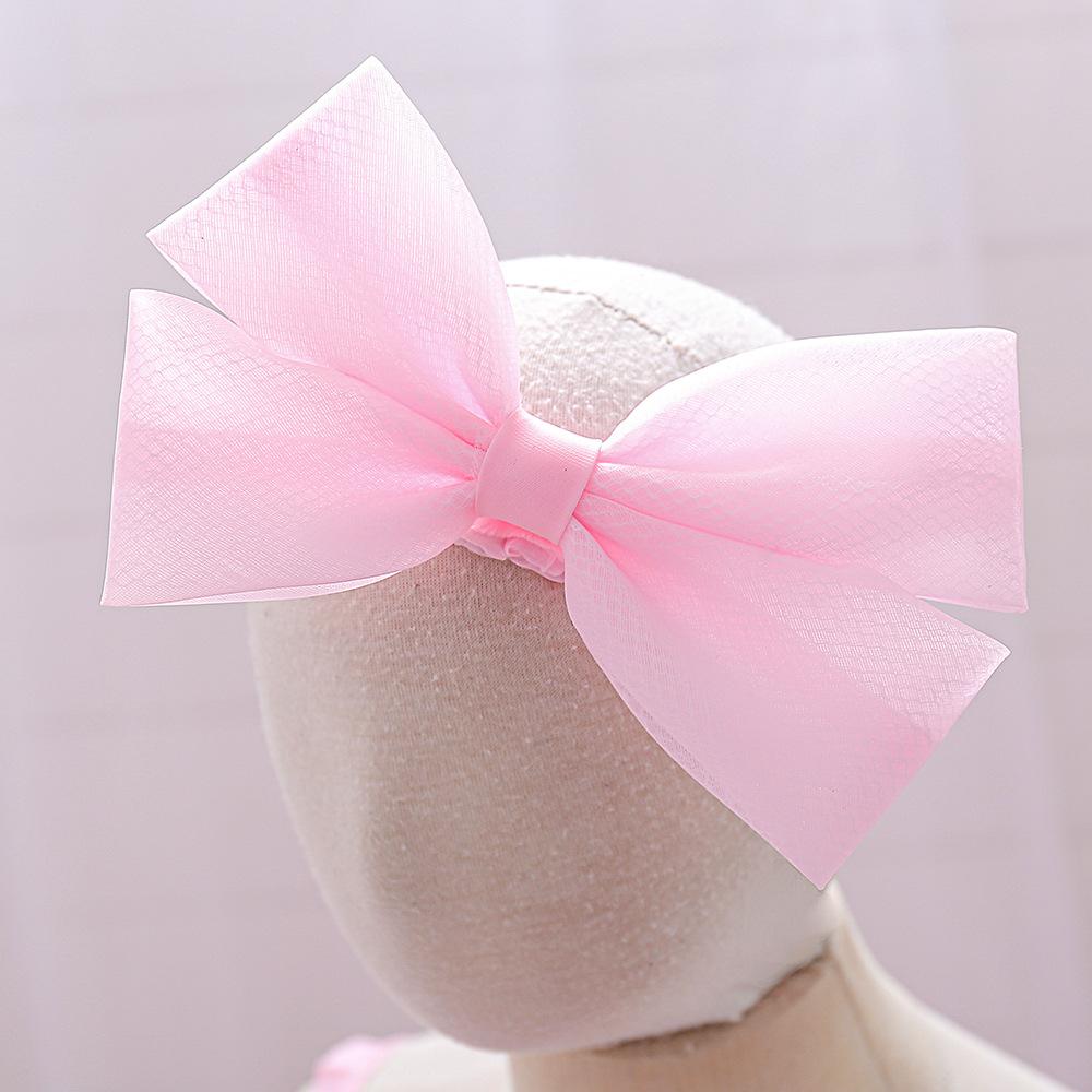 Toddler Girls 1st Birthday Dress with Heandband Bow Cute Baby Baptism Gown Kids Wedding Party Elegant Princess Vestidos Christmas Costume Dress