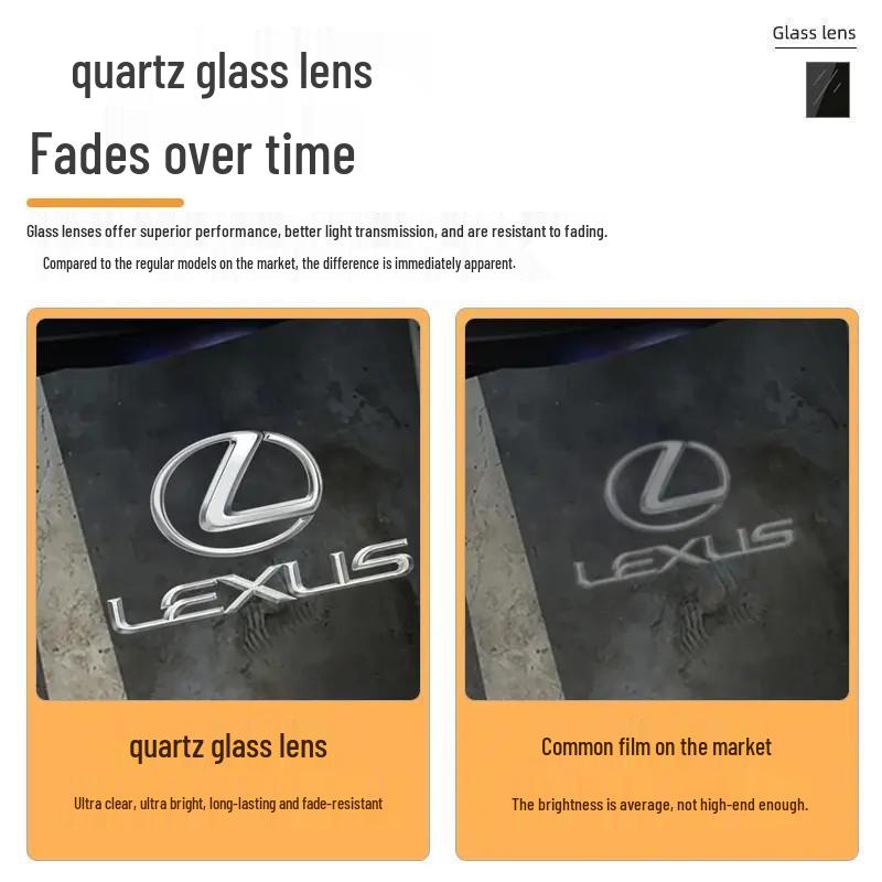 Lexus LOVE Flower Door Welcome Lights for ES, RX, and NX Models