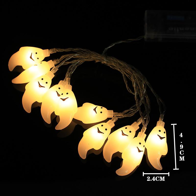 Halloween Eyeball Led String Lights Indoor Atmosphere Christmas Decoration Room Battery Lights Outdoor Waterproof Outdoor