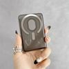 Магнитный прозрачный чехол-кошелек для карт Mag-safe для iPhone 17 16 15 14 13 Pro Max Air для Samsung Galaxy S26 S25 S24 Ultra Cover