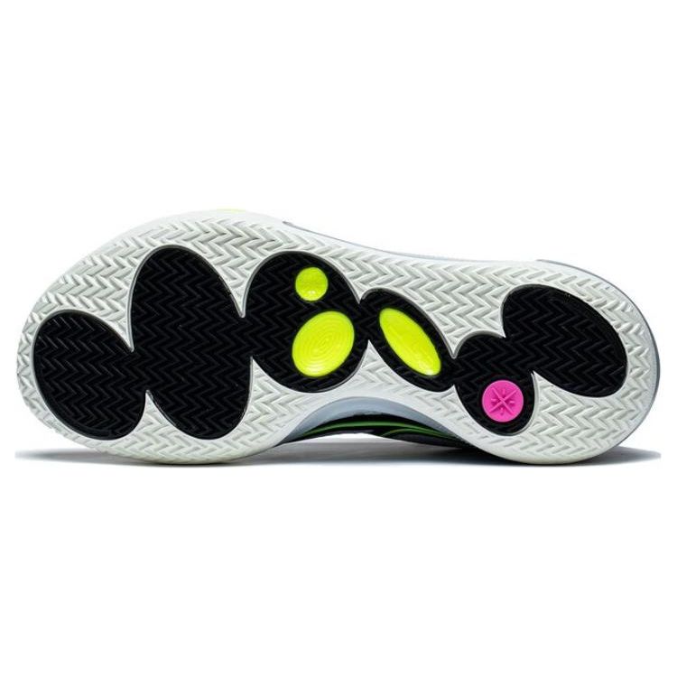 Li-Ning Мужские кроссовки Wade All City 11 V2 Ashes Серый Розовый Черный ABAT053-9