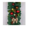 Christmas Decoration Rattan Door Hanging Encrypted Pines Cones Christmas Fireplace Staircase Christmas Number Decoration Pendant
