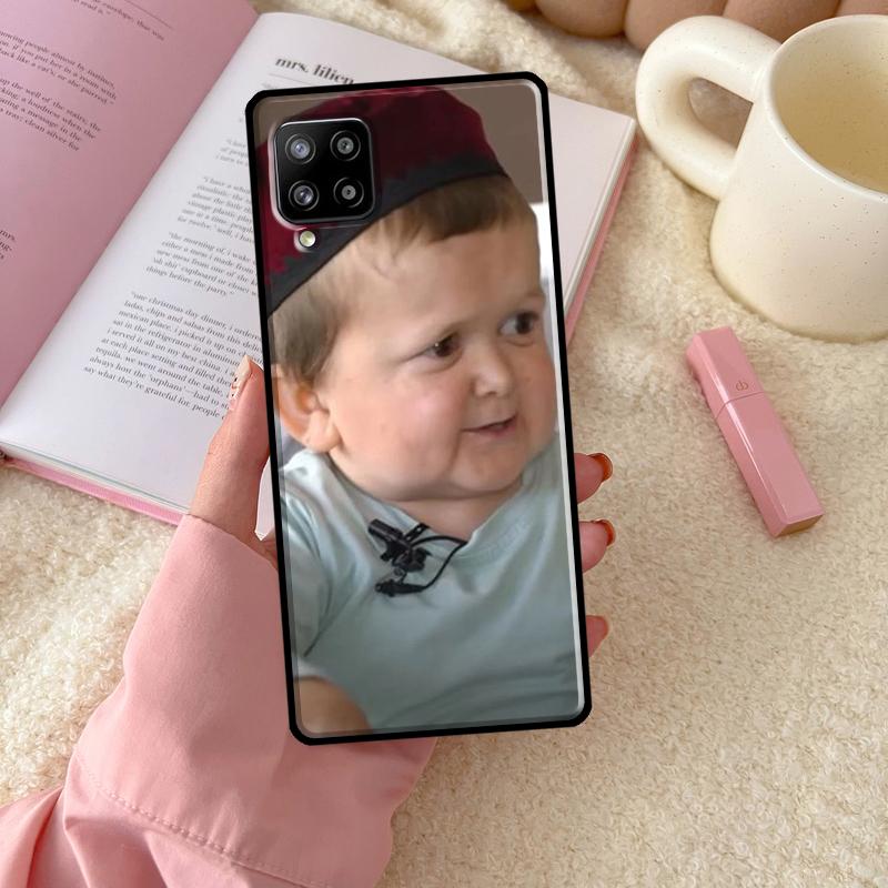 Cute Funny Hasbulla Phone Case For Samsung Galaxy A54 A34 A14 A13 A53 A33 A73 A51 A71 A12 A22 A32 A52 A72 A52S