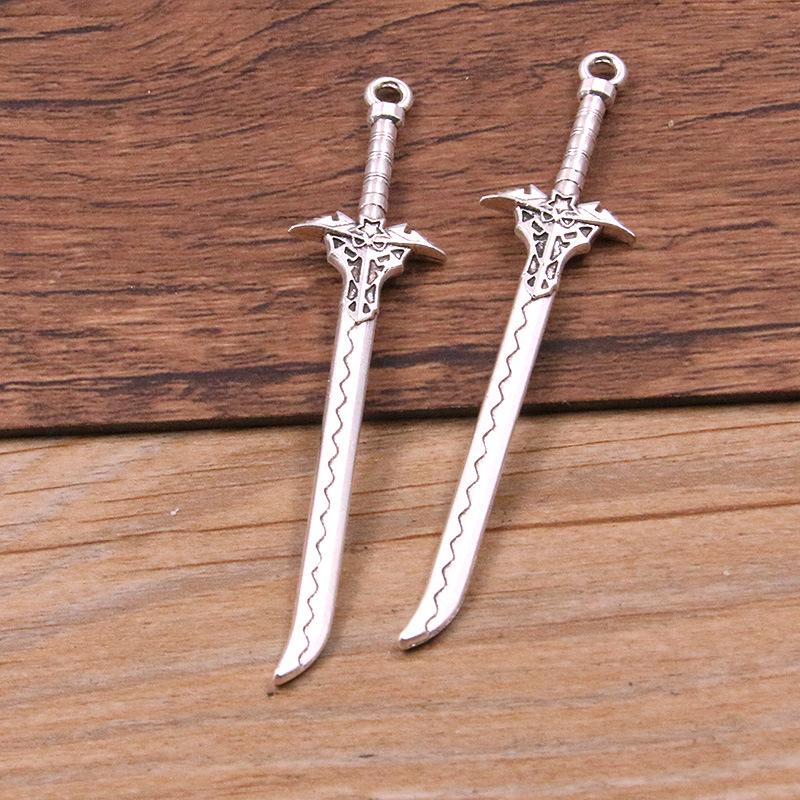 15 DIY Подвесок-Оружия из Сплава: Мечи, Ножи, Пистолеты, Луки и многое другое