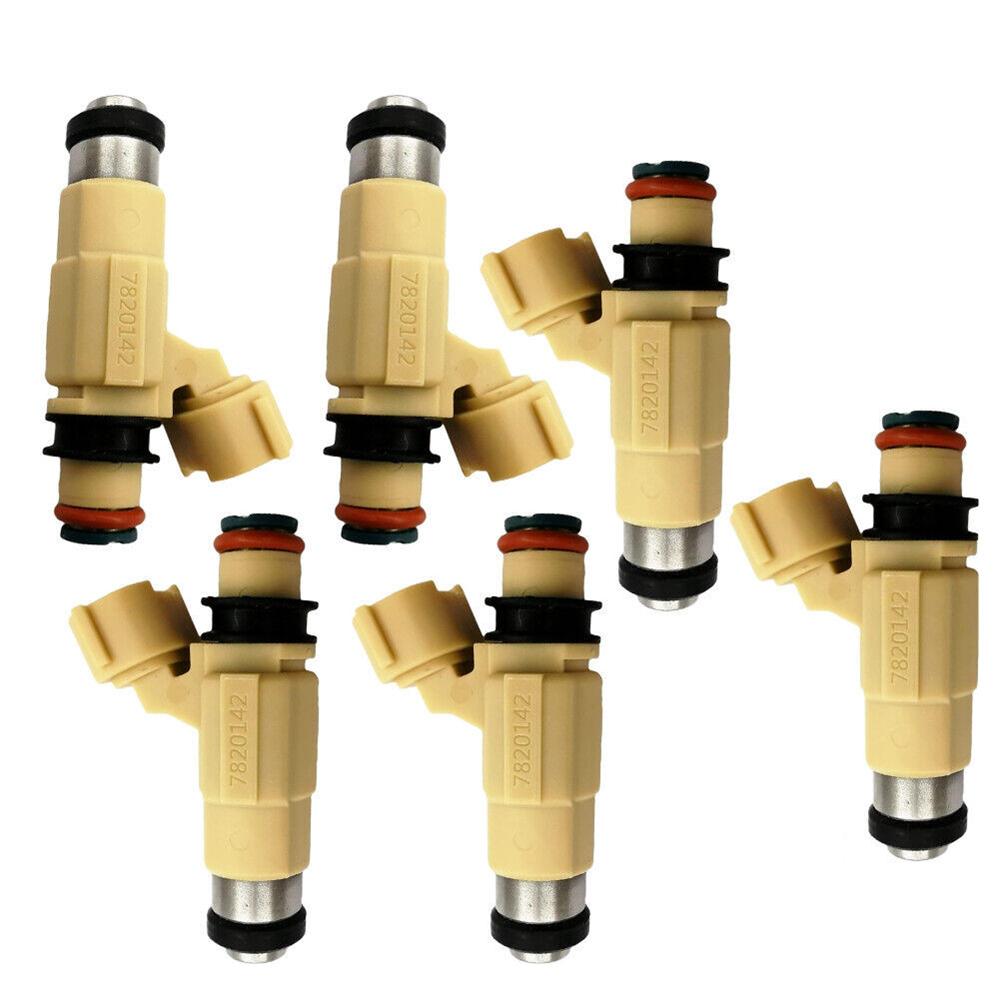 6x 69J-13761-00-00 Топливные форсунки для Yamaha F200 F225 200 л.с. 225 л.с. 4-тактный CDH240