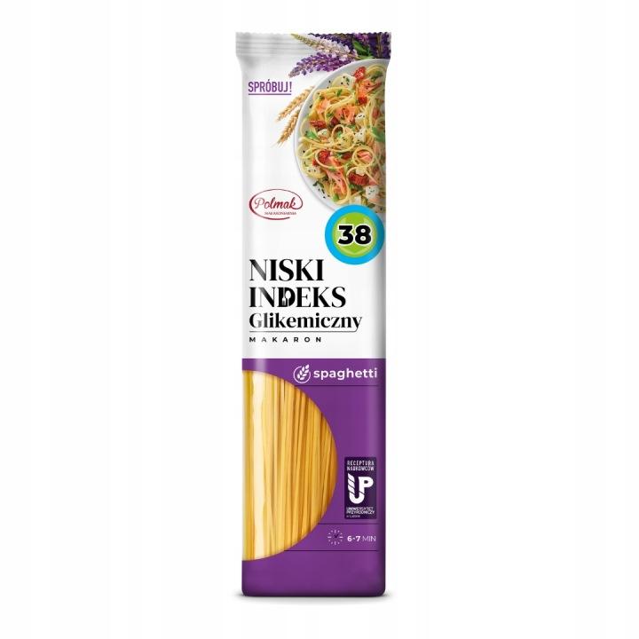 Polmak Makaron Spaghetti o niskim indeksie glikemicznym 250 g