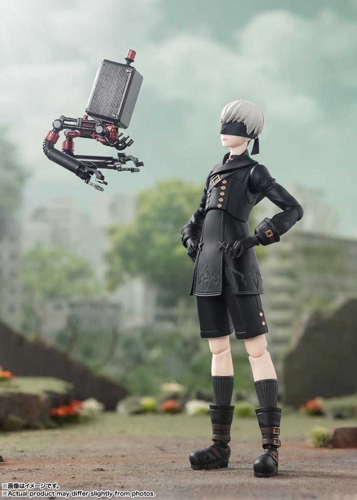 TAMASHII NATIONS 9S 145mm Painted Movable Figure S.H.Figuarts "NieRAutomata Ver1.1a" (NieRAutomata Ver1.1a) Approx. PVC&ABS