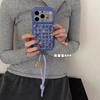 Блестящая милая цветочная юбка девочка для iPhone17promax Apple 16 Pro чехол для телефона 15 ремешок