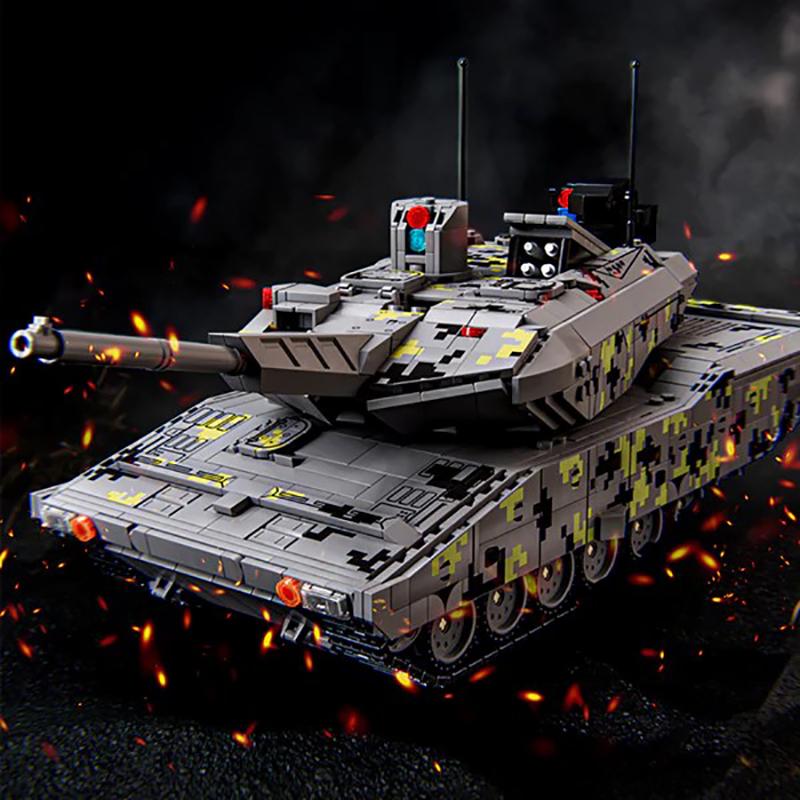 Военный Технический KF51 Panzer Строительные Блоки WW2 Армия Тяжелый Танк 4 Фигурки Сборка Кирпичный Модель Набор Взрослые Дети Подарки 2235 ШТ