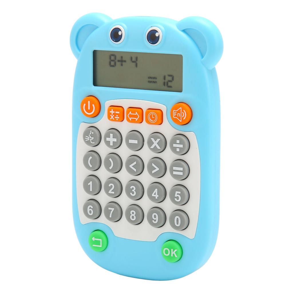 Arithmetic Exercise Toy Digital Display Voice Prompt 27 Keys USB C Charge Arithmetic Training
