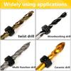 Adjustable Drill Stoper Collar Set 3-16mm Drill Stop Ring Bit Positioner  Woodwork Tools