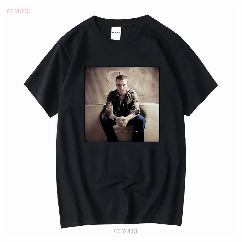 Винтажная футболка Ronan Keating 2003 года Тур Музыкальная группа Мужская XL Белая Взрослая винтажная Стильная дышащая с принтом