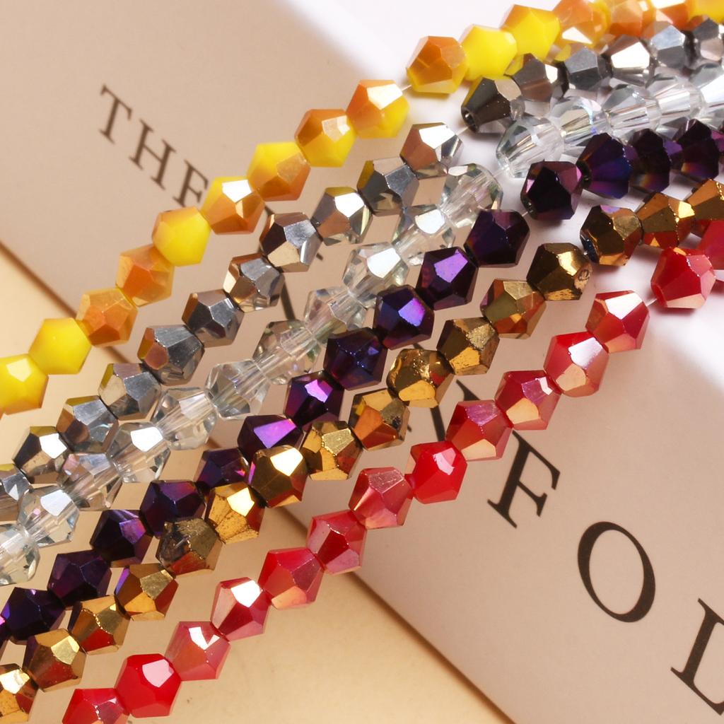 1 нить AB заостренные бусины, изготовление 4 мм однотонных модных бриллиантовых бусин, аксессуары ручной работы для ювелирных изделий в подарок