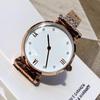 Женские кварцевые часы Armani AR11092 с фазами луны, Высококлассные модные водонепроницаемые стальные часы с жемчужными акцентами