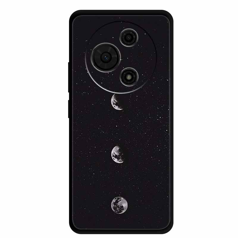For TCL 60 SE Case T517H Cute Cartoon Colorful Soft TPU Silicone Back Cover for TCL 60 SE Cover Black Phone Case Funda TCL60 SE