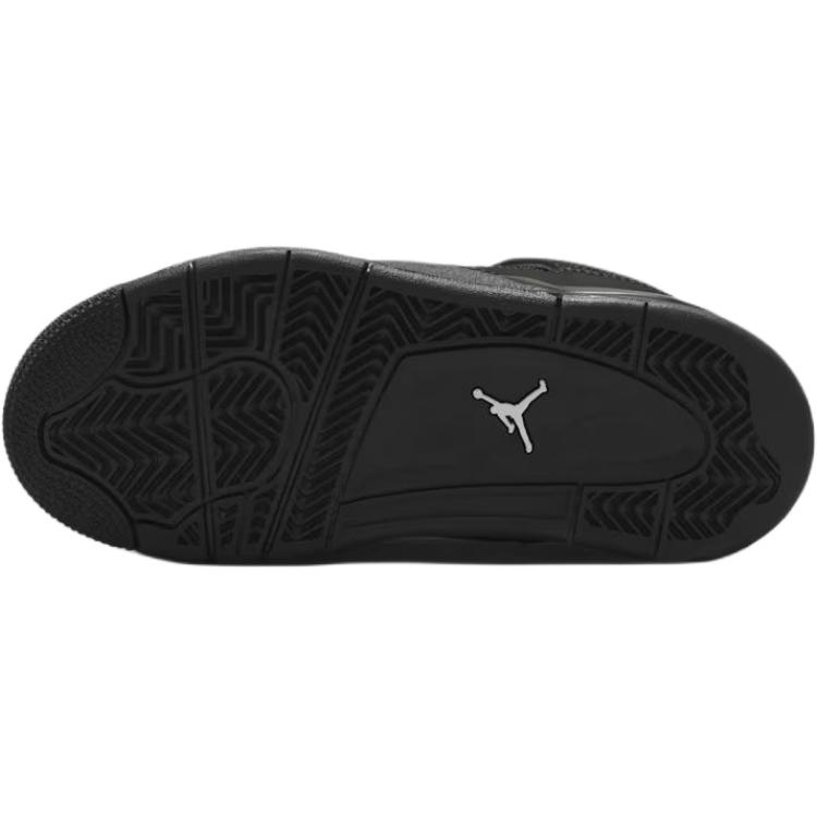 Jordan Баскетбольные кроссовки Air Jordan 4 Mid top Черные Детские Возраст 3-7 лет IB4388-010