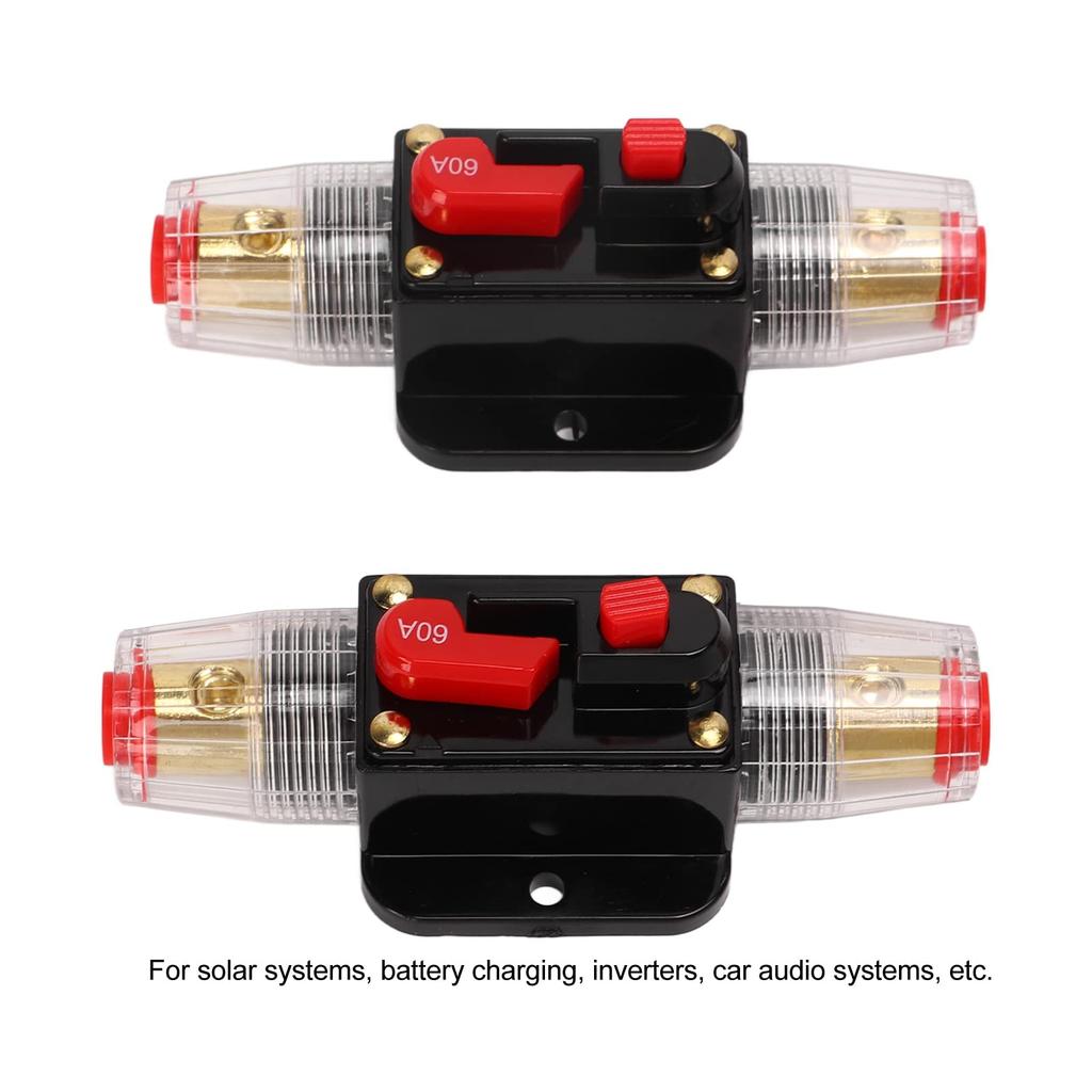 12 24 В Встроенный автоматический выключатель, Клеммы с держателем предохранителя с ручным сбросом, Термоусадка