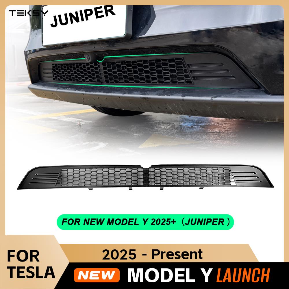 Split Detachable Insect-proof Net For Tesla New Model Y Juniper 2025+ Launch Air Conditioning Modified Air Intake Cover